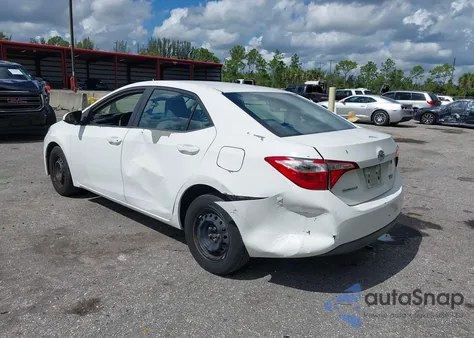 2016 Toyota Corolla L from USA, damaged, VIN 5YFBURHE2GP410414